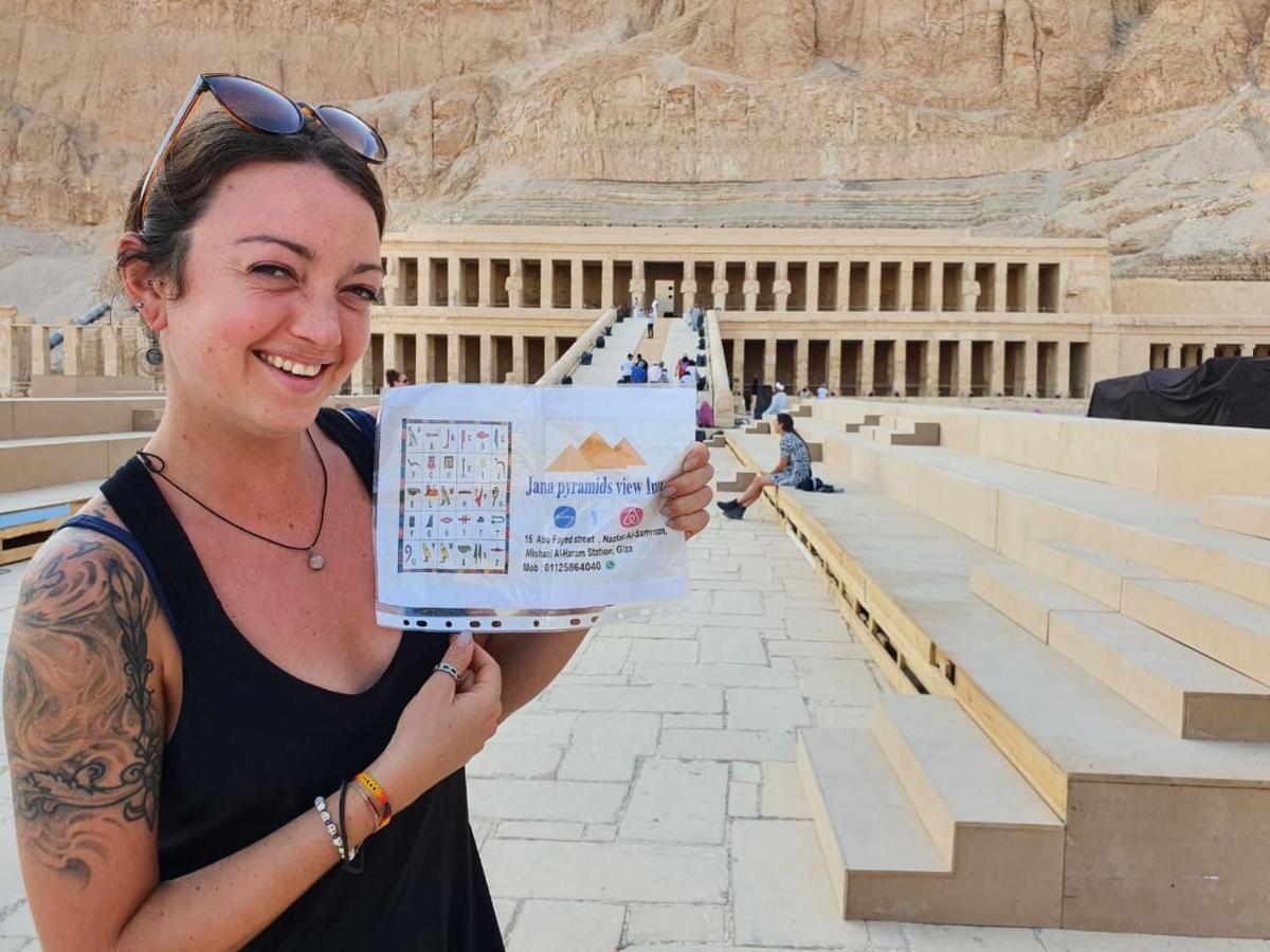 Bed and Breakfast Jana Pyramids View In 3 Kafret el-Gabal Exterior foto