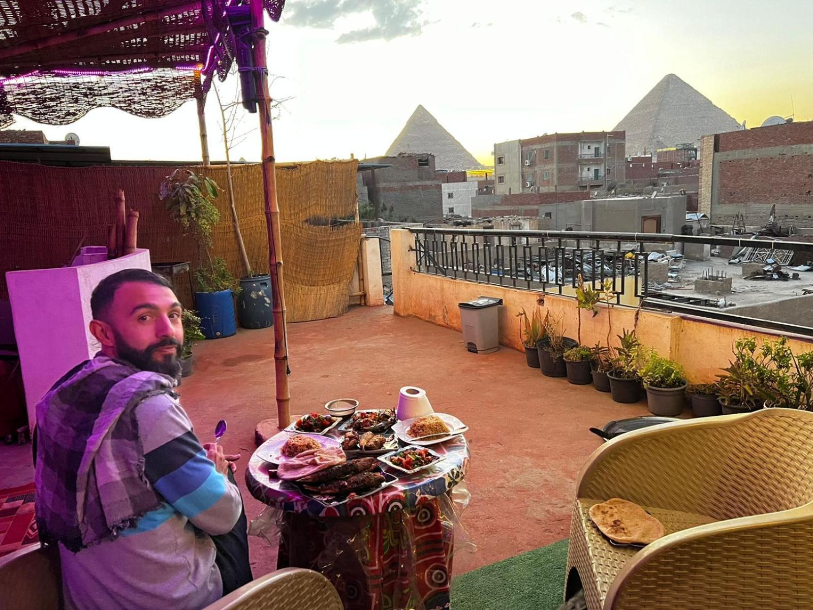 Bed and Breakfast Jana Pyramids View In 3 Kafret el-Gabal Exterior foto