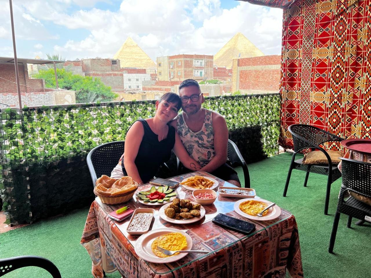 Bed and Breakfast Jana Pyramids View In 3 Kafret el-Gabal Exterior foto