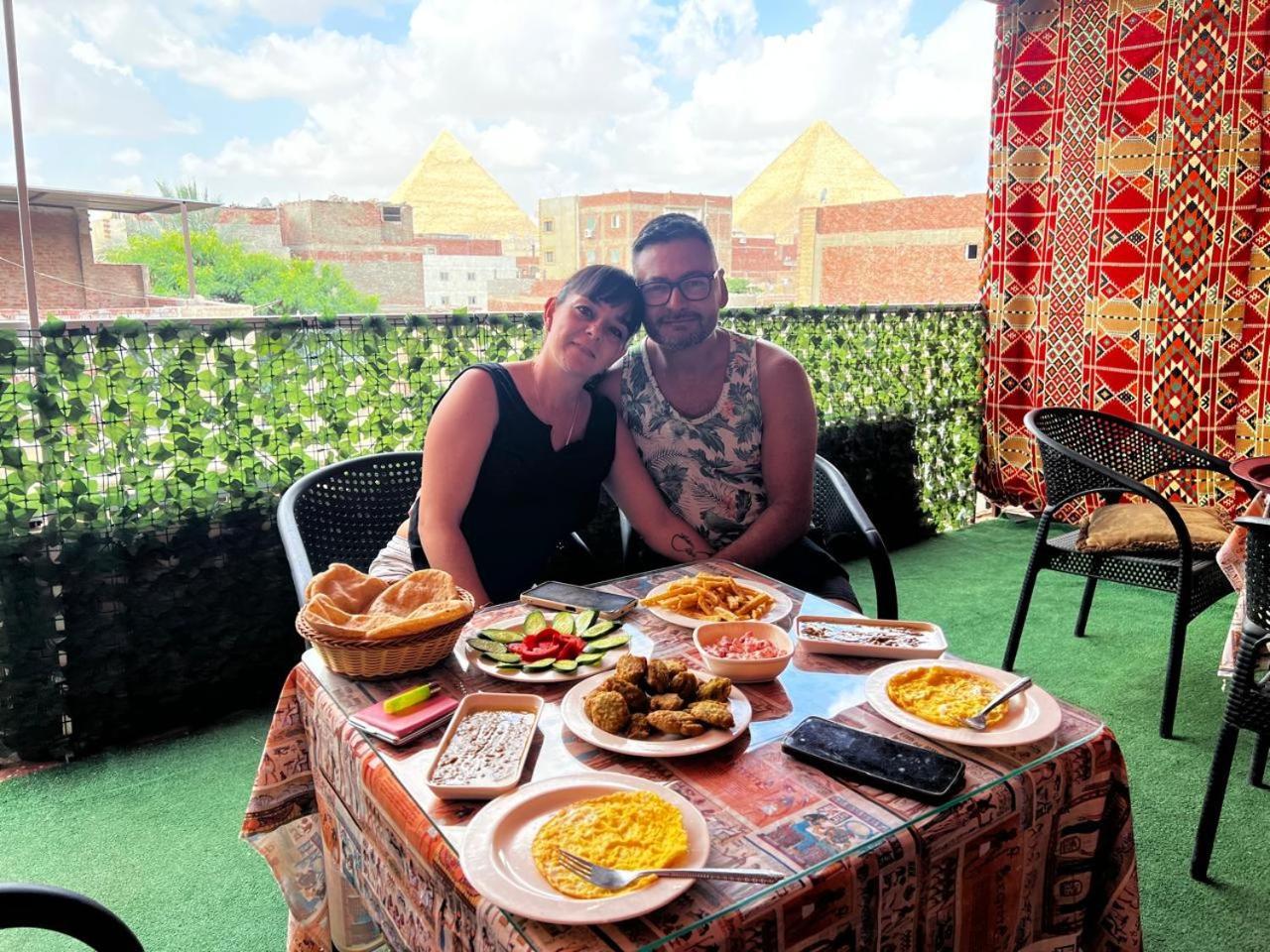 Bed and Breakfast Jana Pyramids View In 3 Kafret el-Gabal Exterior foto