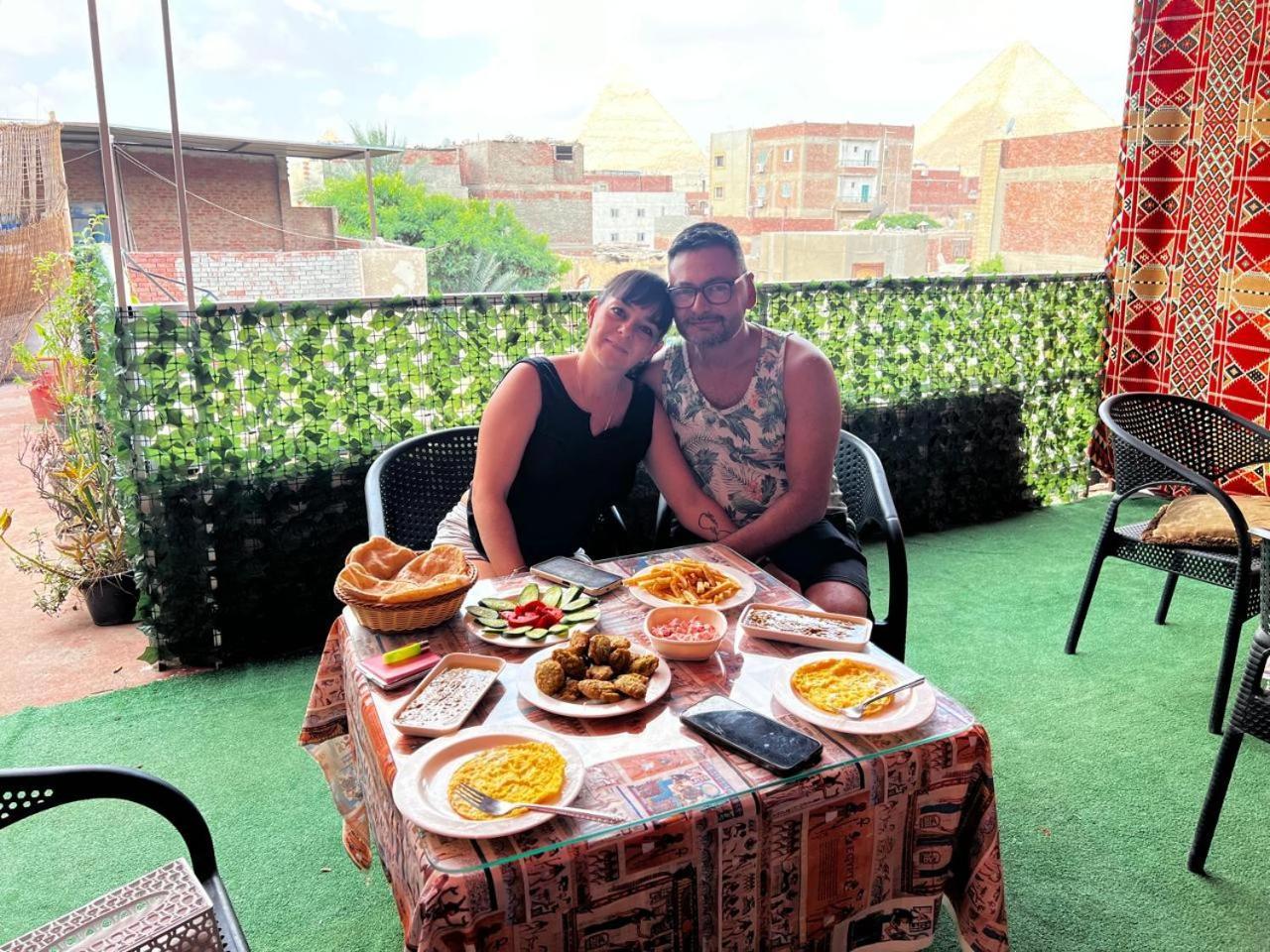 Bed and Breakfast Jana Pyramids View In 3 Kafret el-Gabal Exterior foto