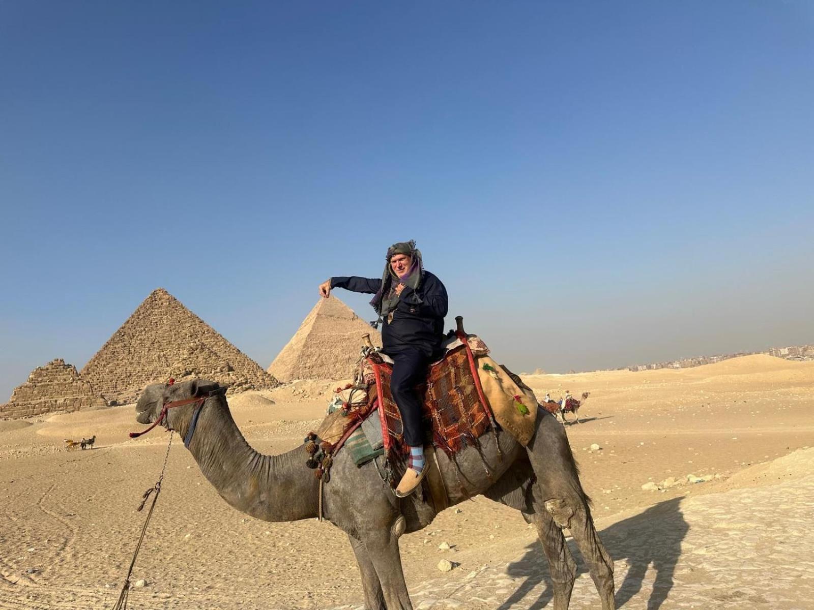 Bed and Breakfast Jana Pyramids View In 3 Kafret el-Gabal Exterior foto