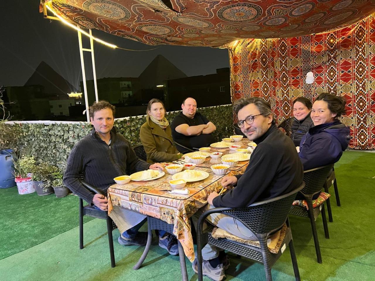 Bed and Breakfast Jana Pyramids View In 3 Kafret el-Gabal Exterior foto